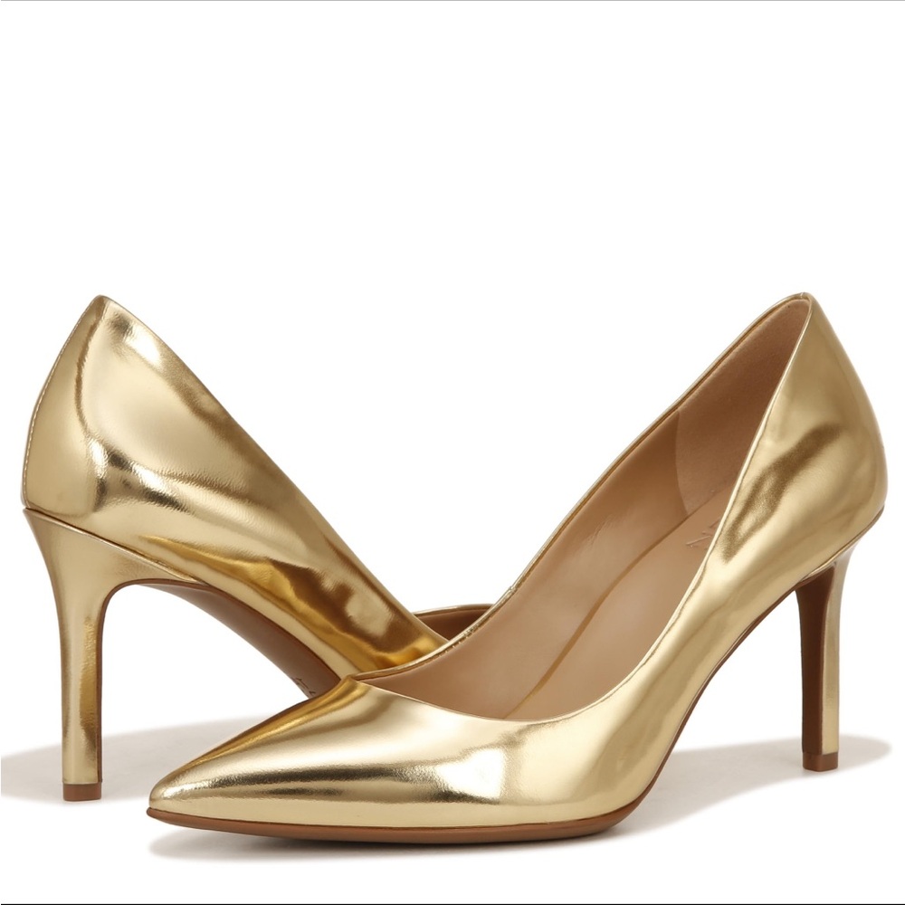 Naturalizer Gold Heels